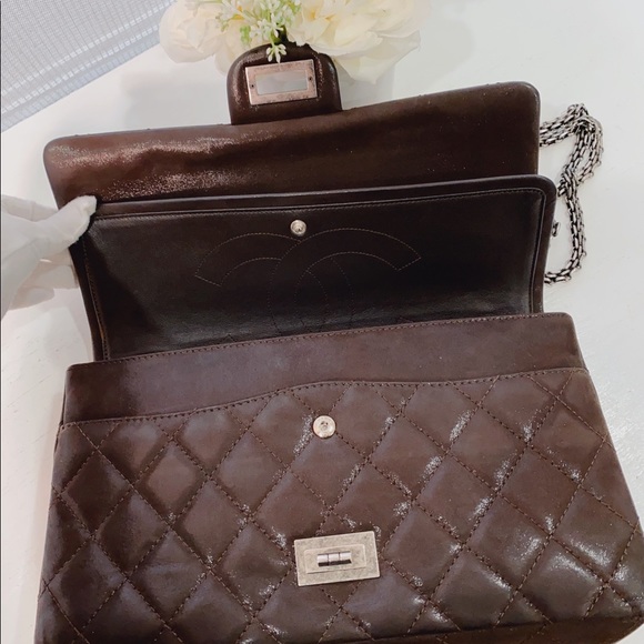 Chanel Reissued 2.55 227 Brown Bag - Picture 5 of 9